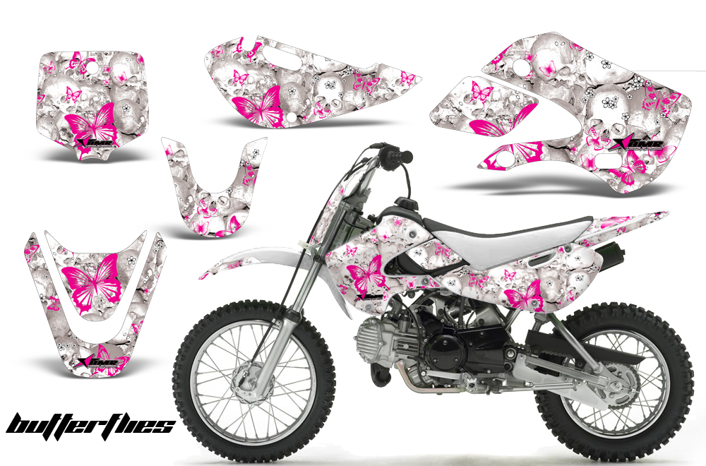 Kawasaki KLX 110 KX 65 00-09 NP Graphic Kit BF PW